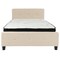 Flash Furniture Platform Bed Set, Tribeca, Full, Beige HG-BM-18-GG - alternate 2